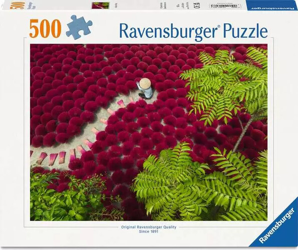 Ravensburger casse-tête Casse-tête 500 Un océan de rouge 4005555017073
