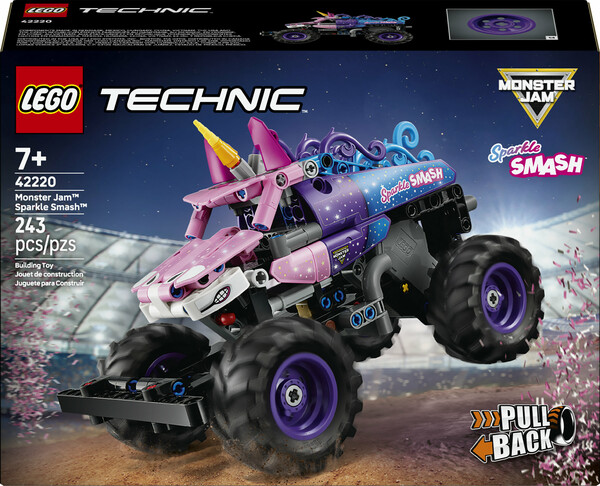 LEGO LEGO 42220 Monster Jam Sparkle Smash Pull-Back 673419419550