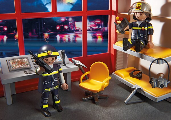 Playmobil Playmobil 5361 Caserne de pompiers avec alarme (juin 2015) 4008789053619