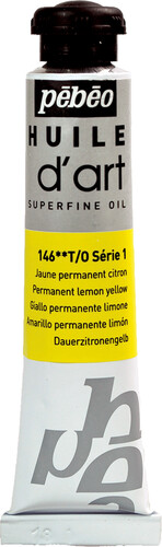 pébéo Huile d'art 37ml jaune permanent citron 146 3167860141469