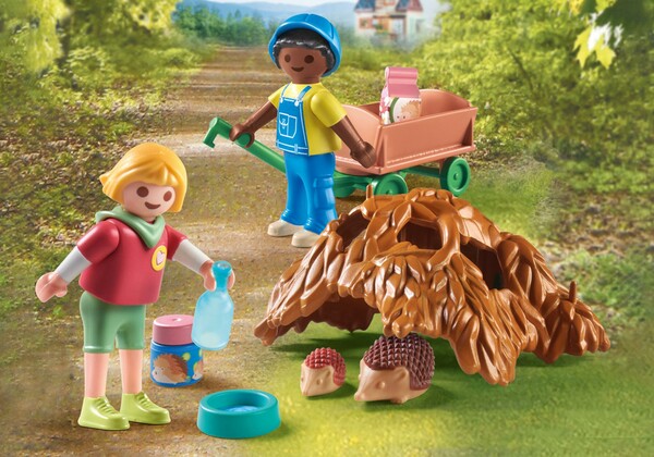 Playmobil Playmobil 71512 Enfants avec famille de hérissons 4008789715128