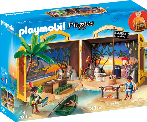 Playmobil Playmobil 70150 Coffre des pirates transportable 4008789701503