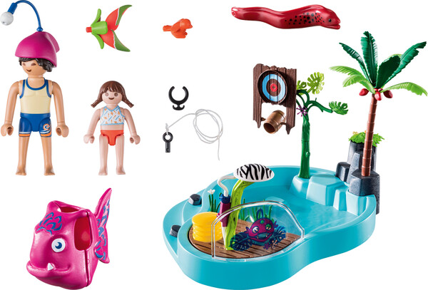 Playmobil Playmobil 70610 Piscine avec jet d'eau 4008789706102