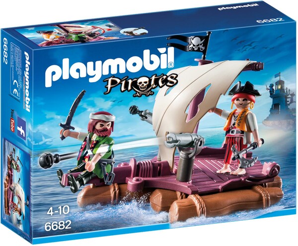 Playmobil Playmobil 6682 Radeau avec pirates des ténèbres (août 2016) 4008789066824