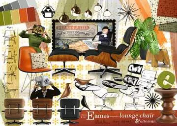 Ravensburger casse-tete Casse-tête 1000 Le design classique par Eames 4005555003991