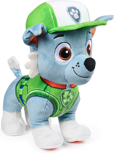 Pat' Patrouille (PAW Patrol) Pat' Patrouille - Peluche de base 17 cm - Rocky 681147044876