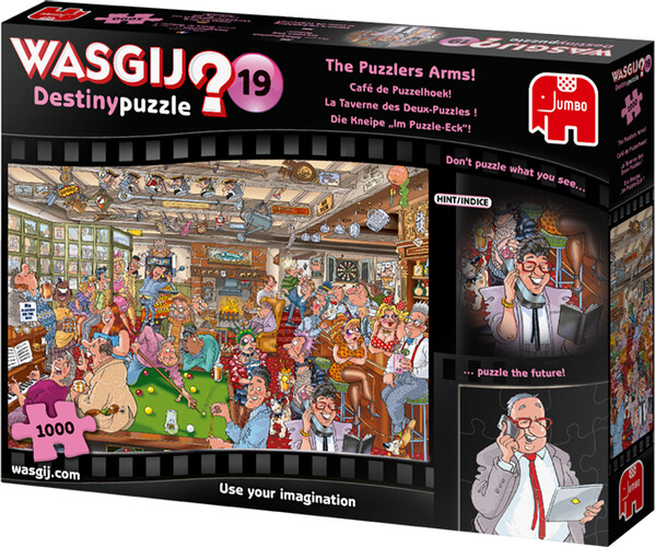 Jumbo Casse-tête 1000 Wasgij Destiny #19 La Taverne des Deux-Puzzles ! 8710126191668