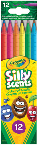 Crayola crayons de couleur Twistables 12 Parfumés (Silly scents) 063652826909
