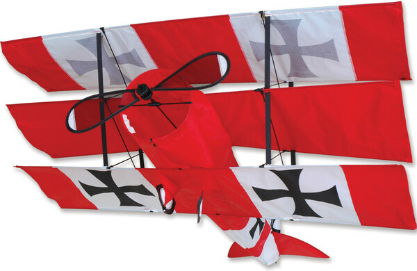 Premier Kites Cerf-volant monocorde avion Fokker Dr.I Baron Rouge (Red Baron) 630104110437