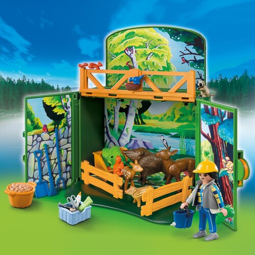 Playmobil Playmobil 6158 Coffret transportable Animaux de la forêt (fév 2016) 4008789061584
