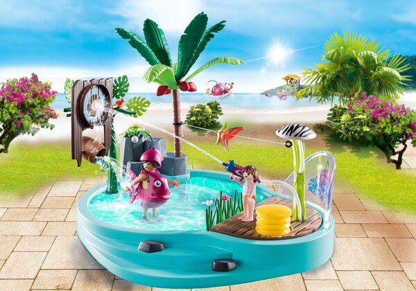 Playmobil Playmobil 70610 Piscine avec jet d'eau 4008789706102