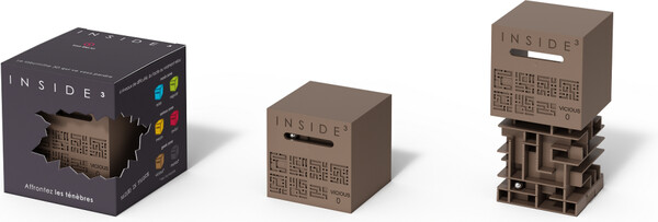 INSIDE 3 INSIDE 3 Vicious 0, difficulté 4 (labyrinthe à bille 3D) 3760032260342