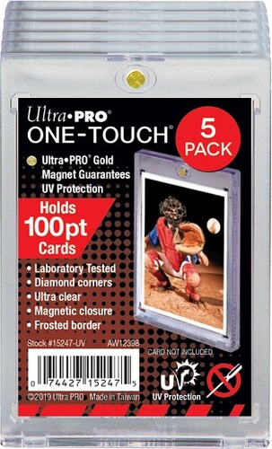 Ultra PRO Protecteurs de cartes One Touch - 100pt magnetic holder 5-pack 074427152475