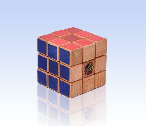 Rubik's Cube Rubik's 3x3 en bois 40e anniversaire 056349050268