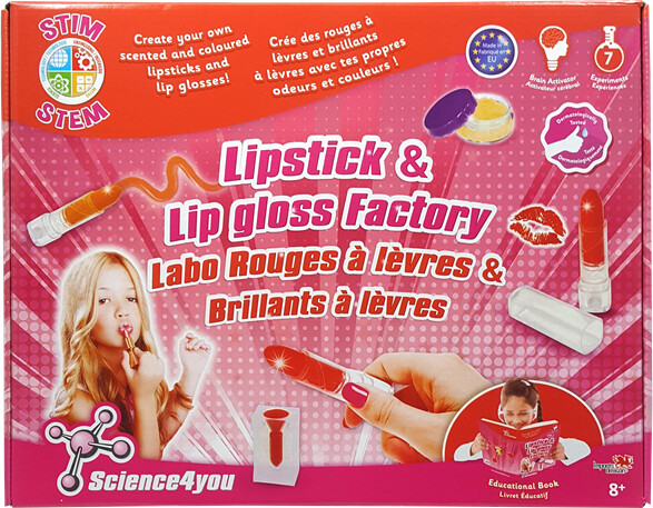 Science4you Science Labo rouge et brillants à lèvres (fr/en) 672781098462