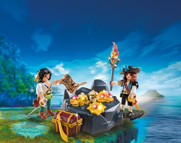 Playmobil Playmobil 6683 Pirates et trésor royal (août 2016) 4008789066831