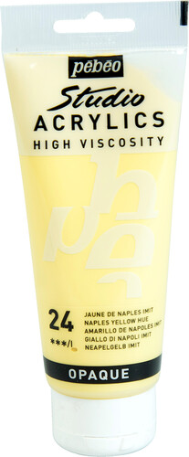 pébéo Acrylique Studio 100ml jaune de naples 24 3167868310249