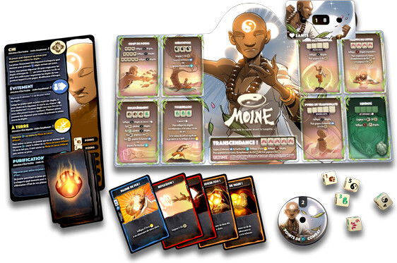 Lucky Duck Games Dice Throne (fr) Saison 1 - 02 Moine contre Paladin 787790587798