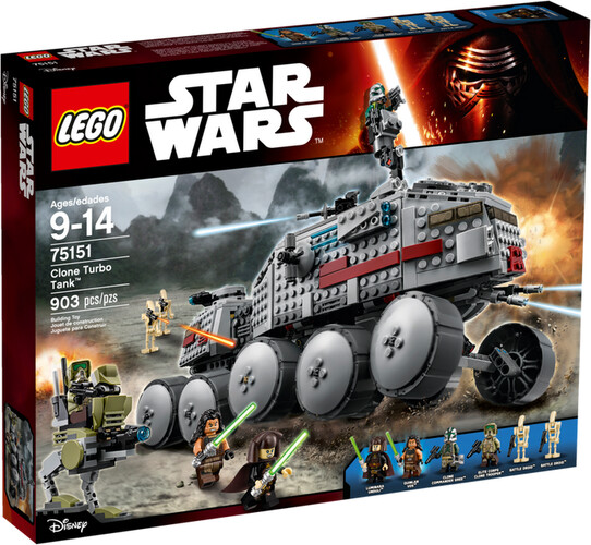LEGO LEGO 75151 Star Wars Clone Turbo Tank (juin 2016) 673419248334