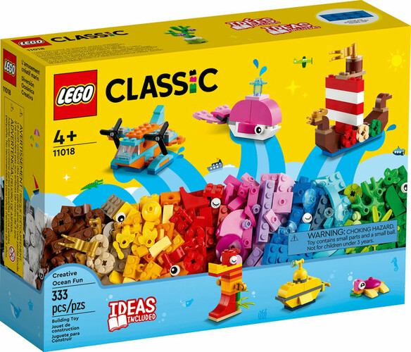 LEGO LEGO 11018 Jeux créatifs dans l’océan 673419352109