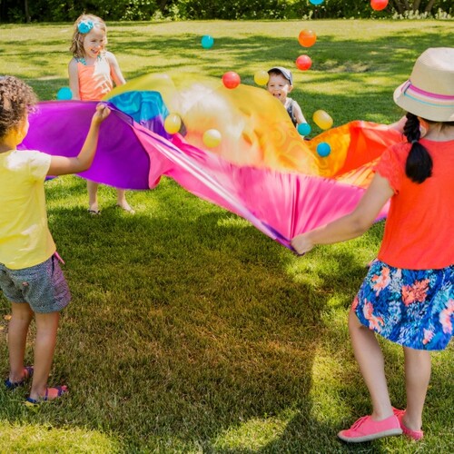 B. Brand B. Active - Parachute 8' et 15 balles (Woo-Hue Parachute) 062243327276