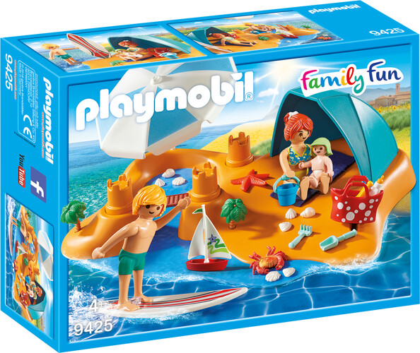 Playmobil Playmobil 9425 Famille de vacanciers et tente 4008789094254