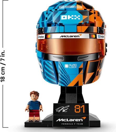 LEGO LEGO 43017 Le casque McLaren Mastercard F1® Team d’Oscar Piastri 673419425346