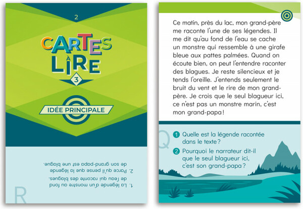 Placote Cartes à lire 3e année - Idée principale (fr) 830096008297