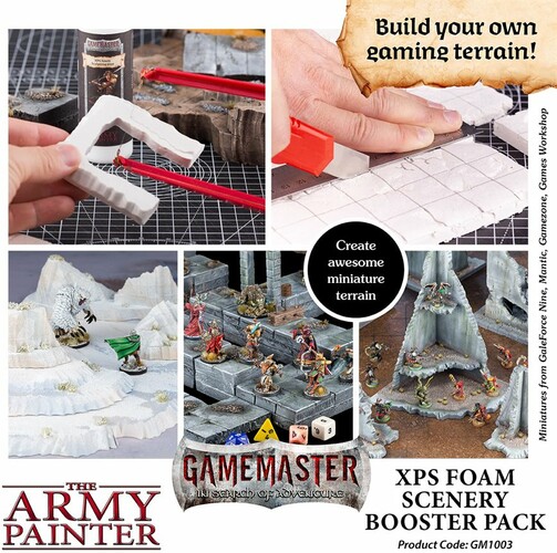 The Army Painter Gamemaster -xps scenery foam booster pack 5713799100398