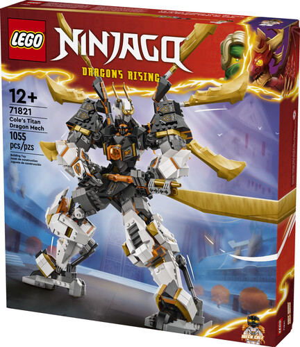 LEGO LEGO 71821 Le robot dragon titan de Cole 673419389877