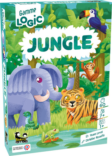 Bankiiiz Editions Gamme Logic - Jungle (fr/en) 3770001874159