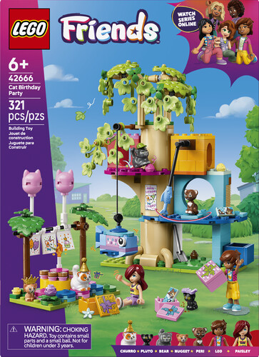 LEGO LEGO 42666 La fête d’anniversaire et l’arbre à chats 673419402125