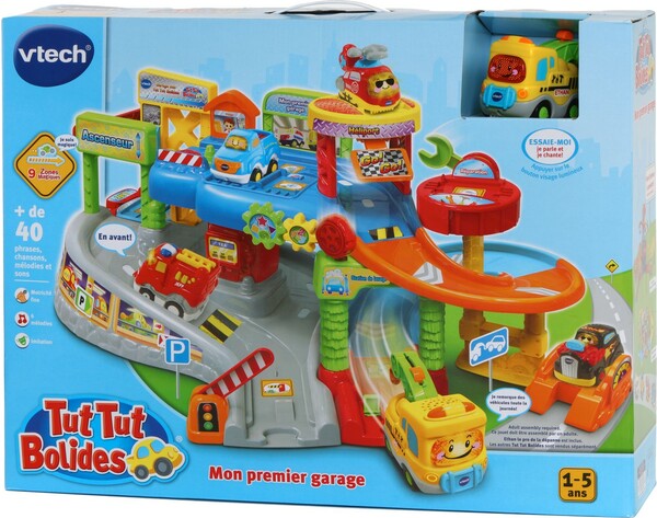 VTech VTech Tut Tut Bolides Mon premier garage interactif (fr) 3417765127069
