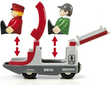 Brio Train Brio Train en bois Circuit plateforme voyageurs 33512 7312350335125