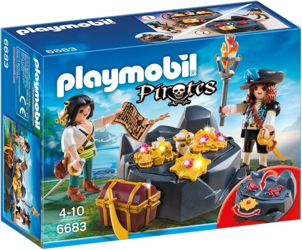 Playmobil Playmobil 6683 Pirates et trésor royal (août 2016) 4008789066831