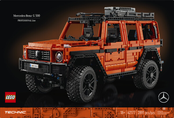 LEGO LEGO 42177 Mercedes-Benz G 500 PROFESSIONAL Line 673419389198