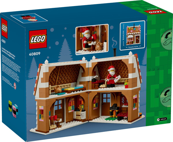 LEGO LEGO 40809 Festive Gingerbread House 673419409056