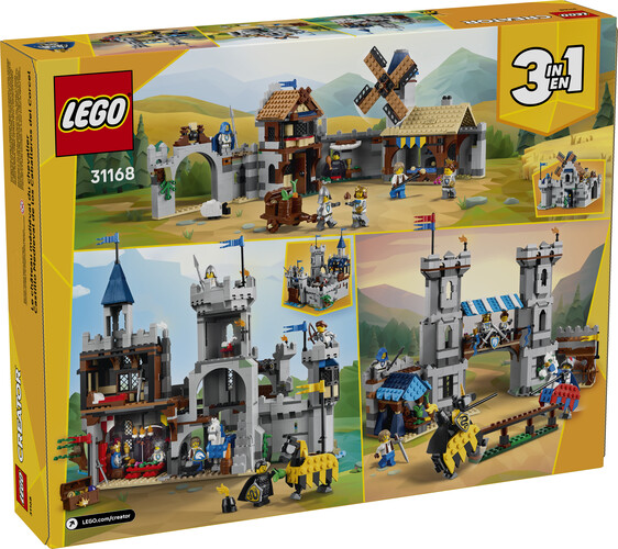 LEGO LEGO 31168 Le château médiéval des chevaliers 673419407212