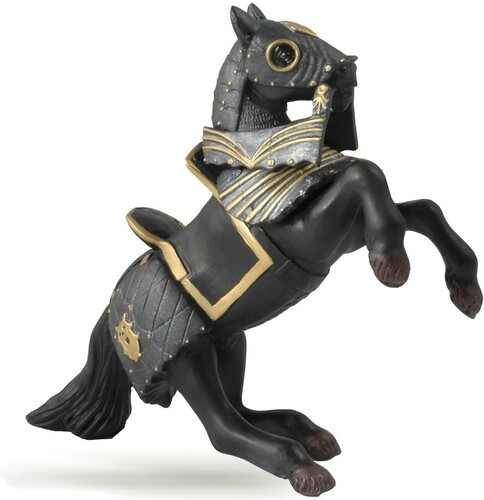 Papo Papo 39276 Cheval du chevalier noir en armure 3465000392765