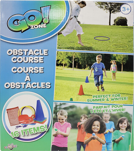 Go! Zone - Ensemble de course à obstacles 16 pièces 059562321290
