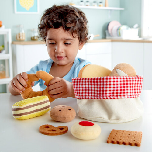 Hape Panier de viennoiseries en tissu 6943478029156