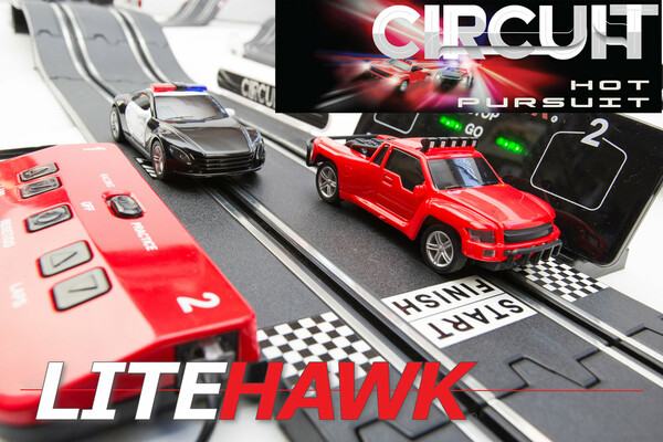 LiteHawk LiteHawk piste de course électrique circuit poursuite de police (Hot Pursuit) 059373640061