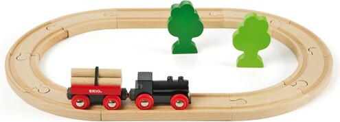 Brio Train Brio Train en bois ensemble Classic Petit circuit en forêt 33042 7312350330427