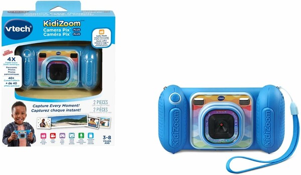 VTech Vtech KidiZoom Camera Pix FX - Bleu (fr/en) 3417765947063