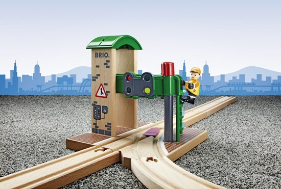 Brio Train Brio Train en bois Gare sonore 33674 7312350336740