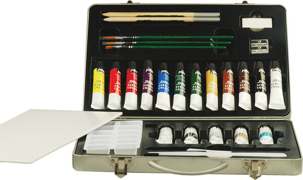 pébéo Acrylique Studio coffret Studio boîte métallique 3167868346101