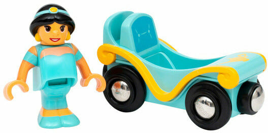 Brio Train Brio Train en bois Disney Princesse Jasmine et son wagon 33359 7312350333596