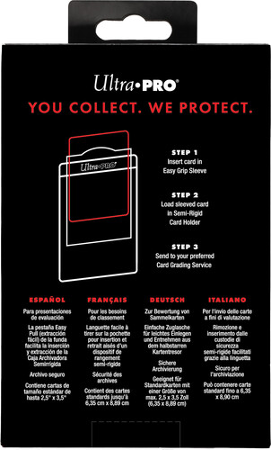 Ultra PRO Protecteurs de cartes - grading submission combo pack 50ct 074427165727