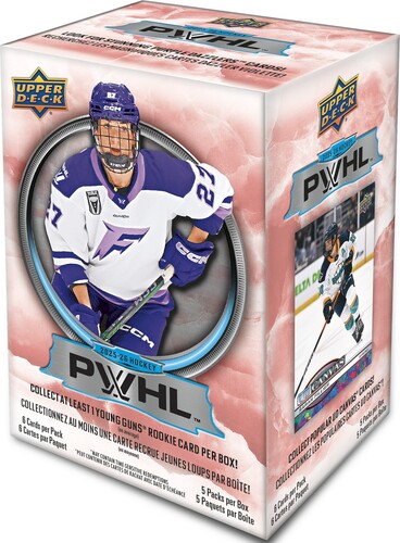 Upper Deck Upper Deck PWHL hockey 25/26 Blaster 053334003902