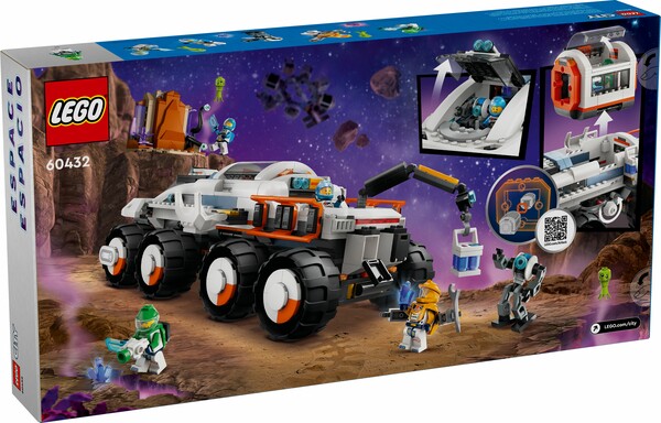 LEGO LEGO 60432 Le rover de commandement et la grue 673419389327